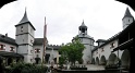 Hohenwerfen, hradné nádvorie